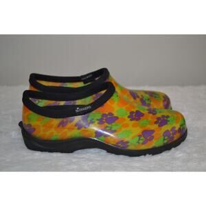 Sloggers Dog Print Garden Shoes Women's Size 7 Made in USA